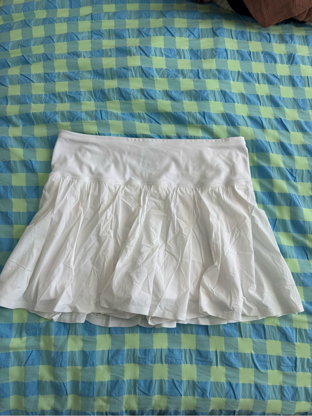 JoyLab White Flared Pleated athletic Skort